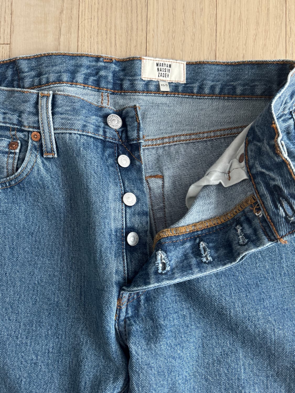 마리암 나시르 자데 thistle 데님 팬츠 xs-s 상품이미지6