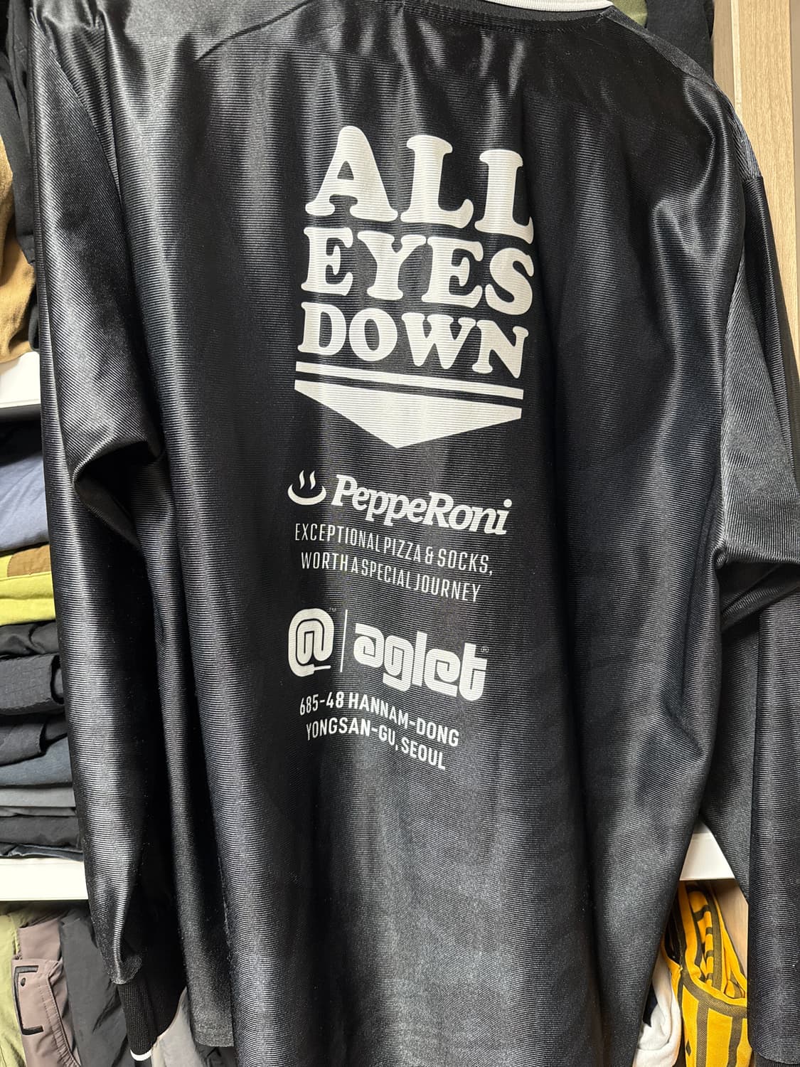 애글릿 페퍼로니 콜라보 져지 판매 상품이미지4