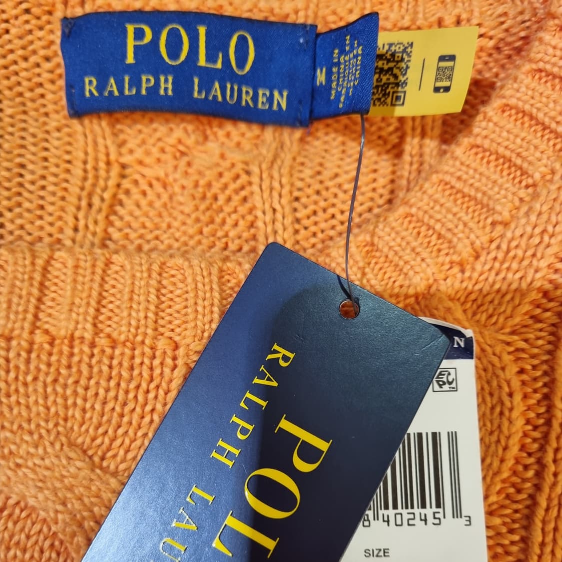 새상품 POLO RALPH LAUREN 폴로 꽈배기 니트 스웨터 상품이미지9
