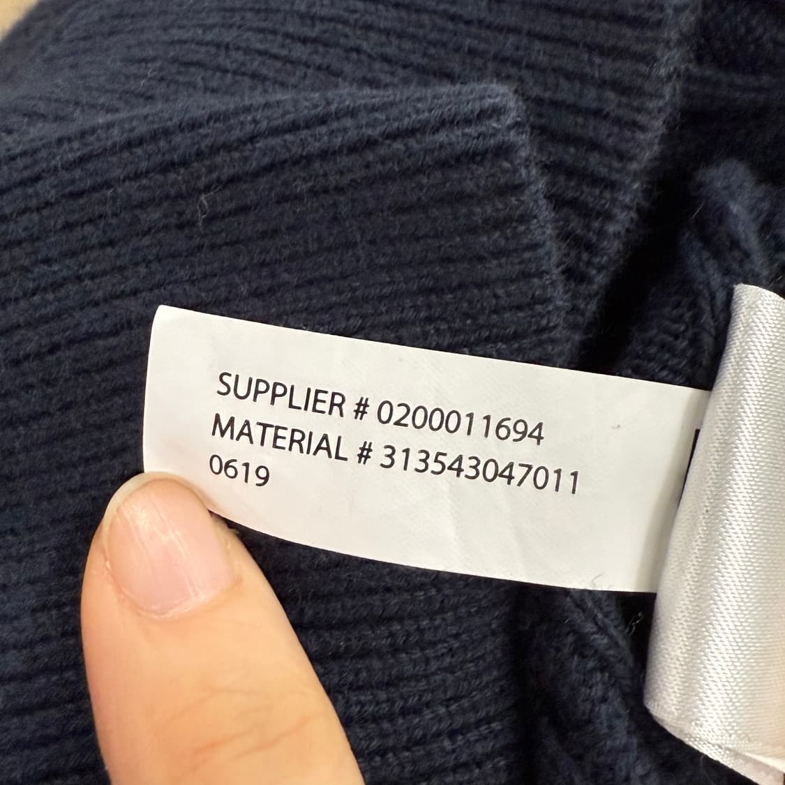 폴로 랄프로렌 네이비 꽈배기 니트 가디건  상품이미지7