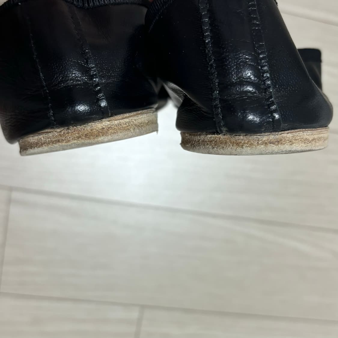 포셀리 레더플랫 블랙 39 상품이미지4