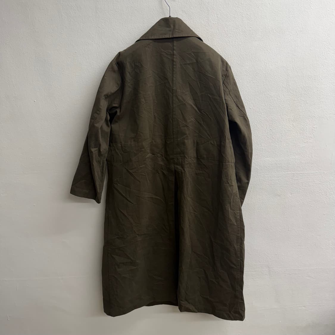 R&D.M.Co 카키 트렌치코트 S 상품이미지3