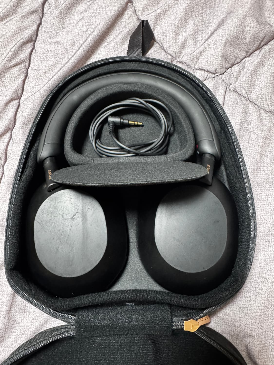 소니 WH-1000XM5 블랙 헤드셋 상품이미지5