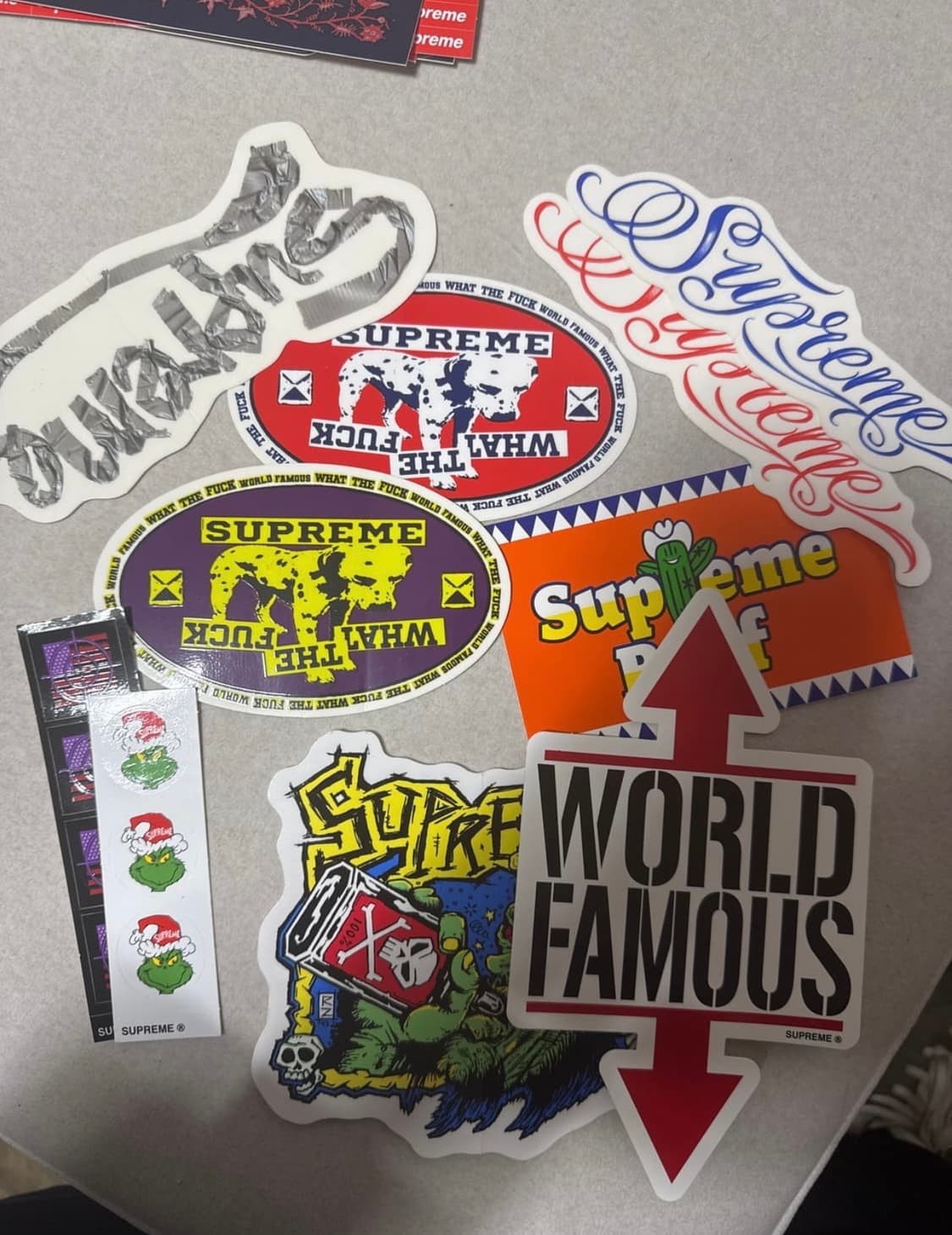 슈프림 및 기타 스티커 상품이미지2