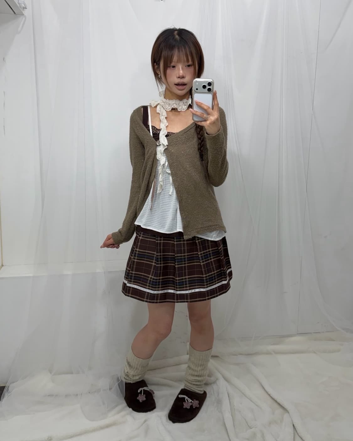 𖤐브라운 니혼진 러블리 set𖤐 상품이미지3