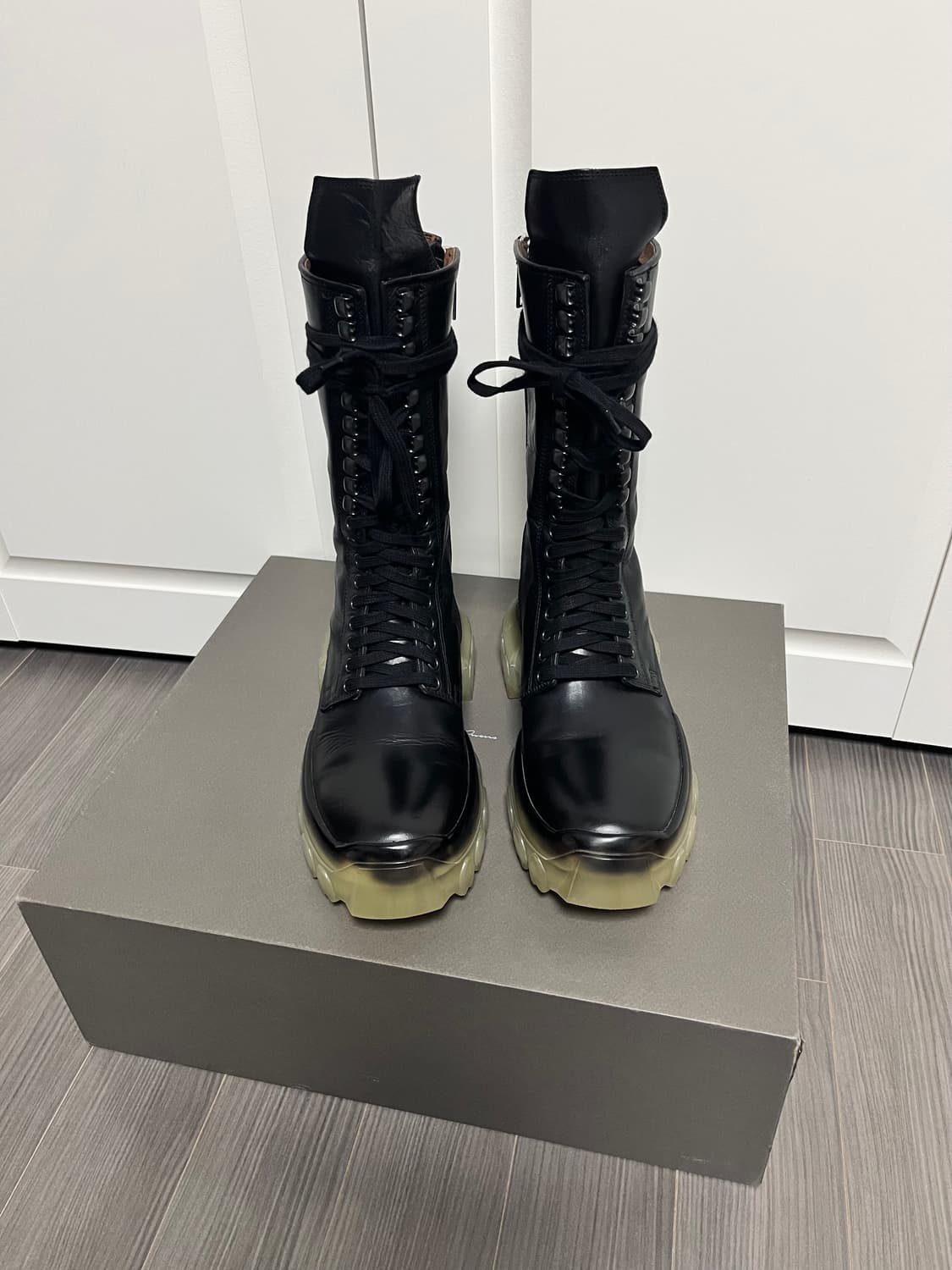 릭오웬스 / SISYPHUS 런웨이 트랙터 부츠 / 39.5 상품이미지2