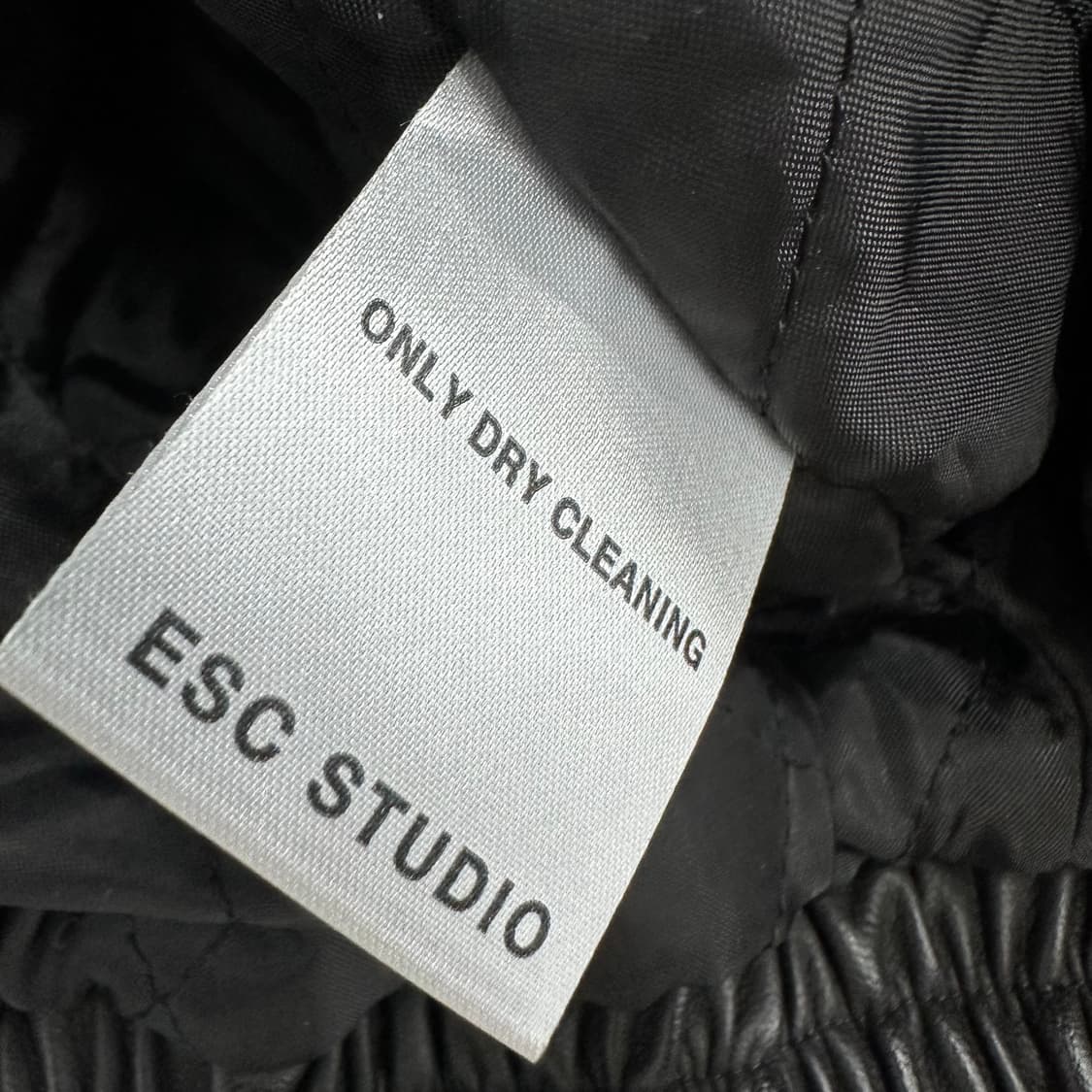 ESC STUDIO 워싱 에코레더 자켓 상품이미지5