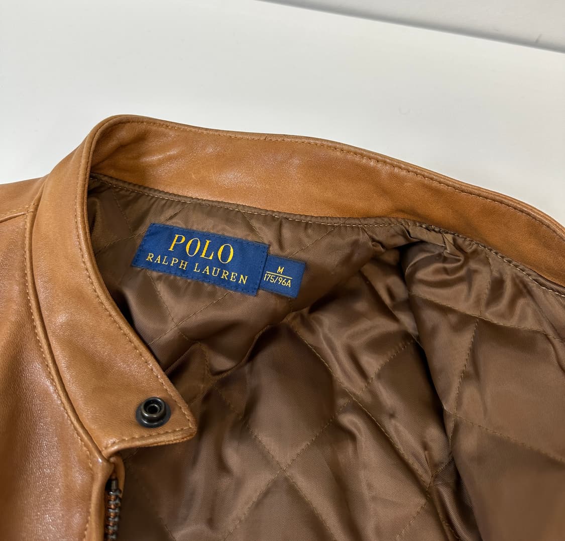 폴로 랄프로렌 양가죽 자켓 M 상품이미지5