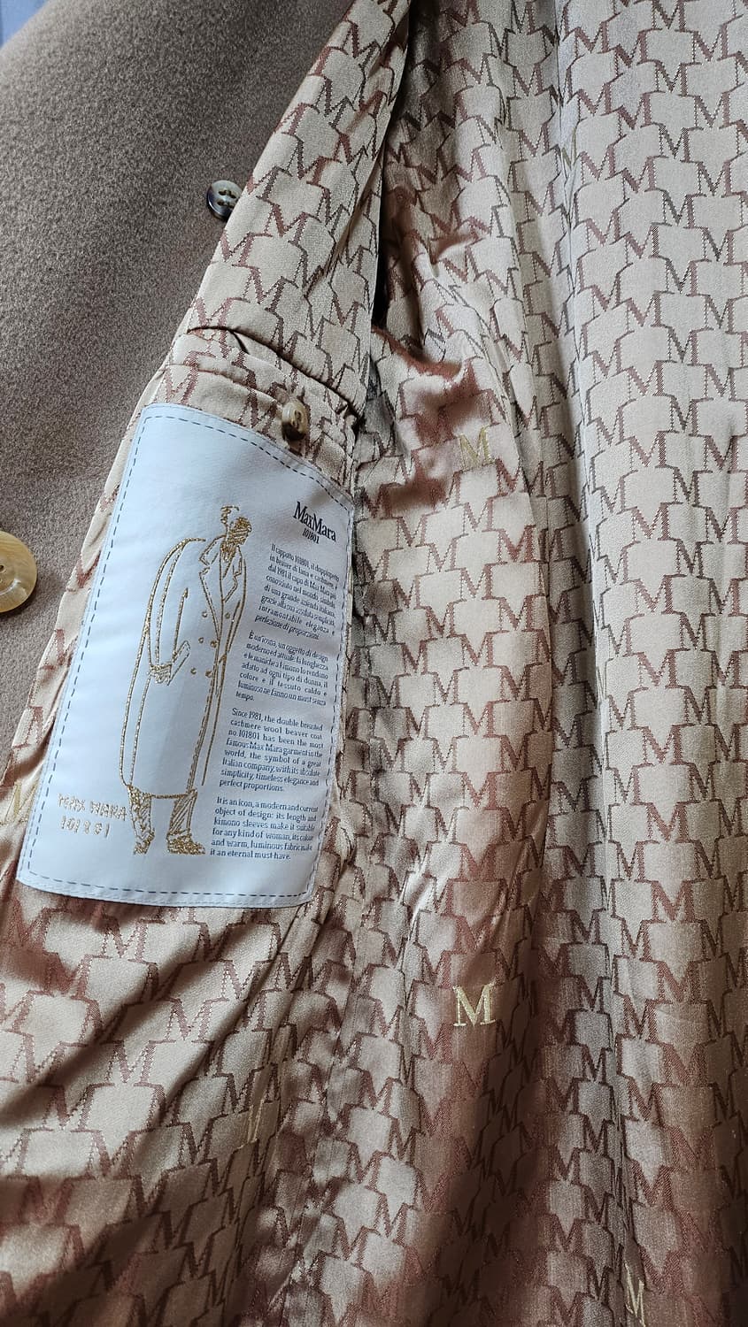 막스마라   베이지  코트 상품이미지9