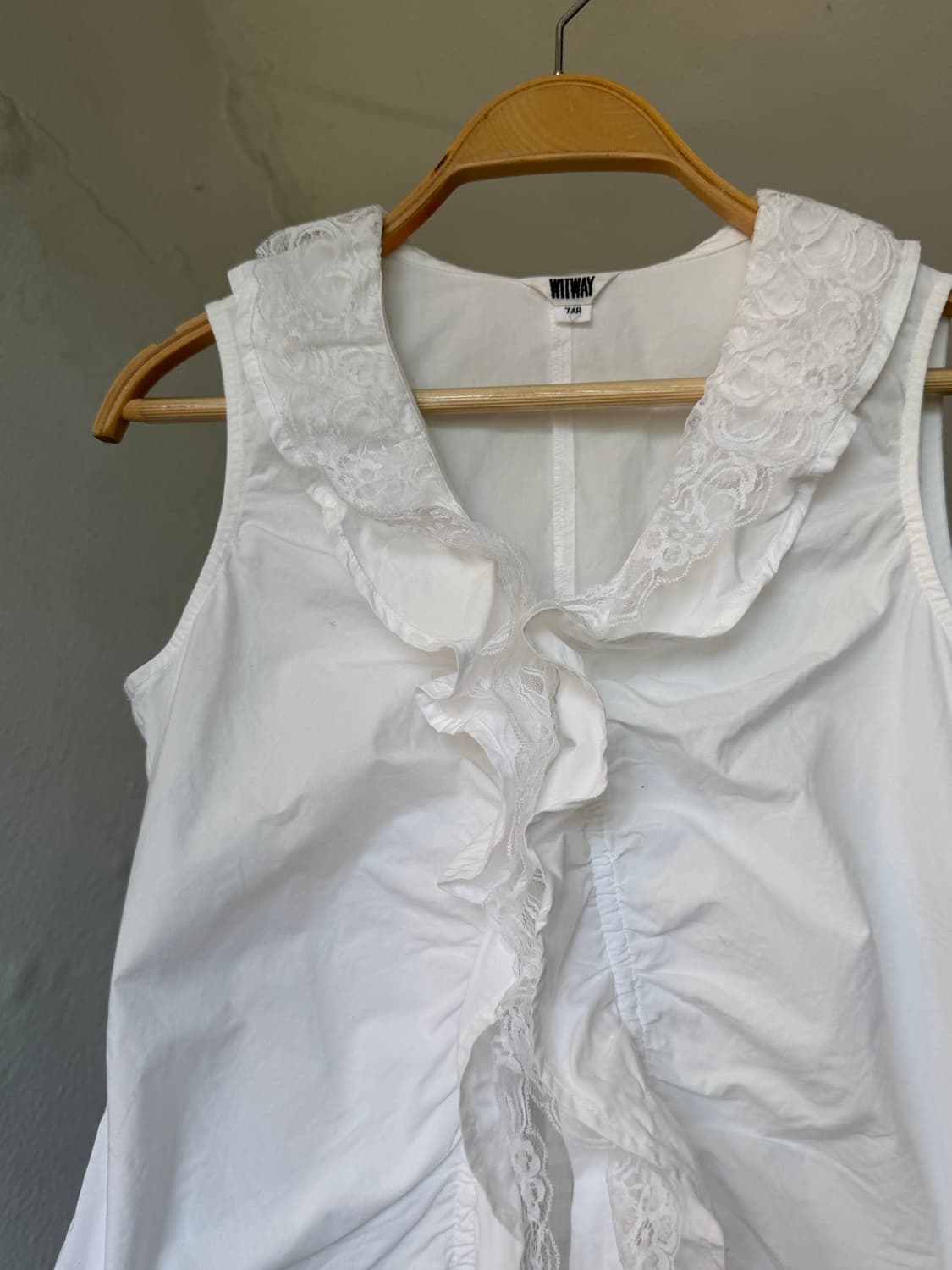 WITWAY 프릴 블라우스 탑 상품이미지2