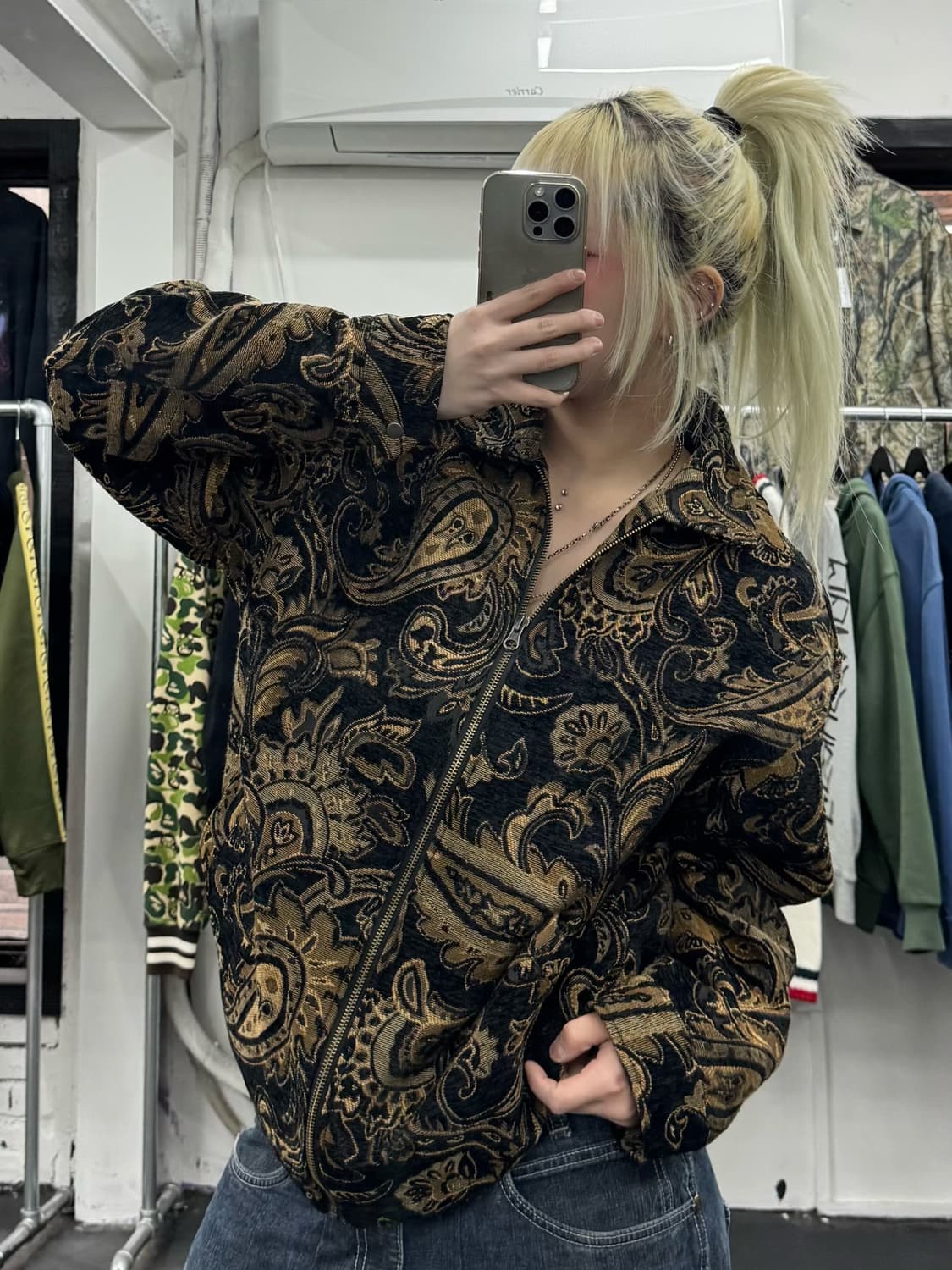 Power To The People 페이즐리 자켓 상품이미지5