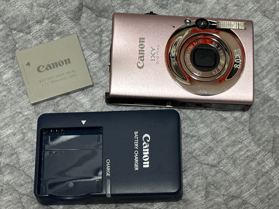 캐논 익시 ixy 20 is (익서스 ixus 80) 연핑크 풀박 상품이미지1