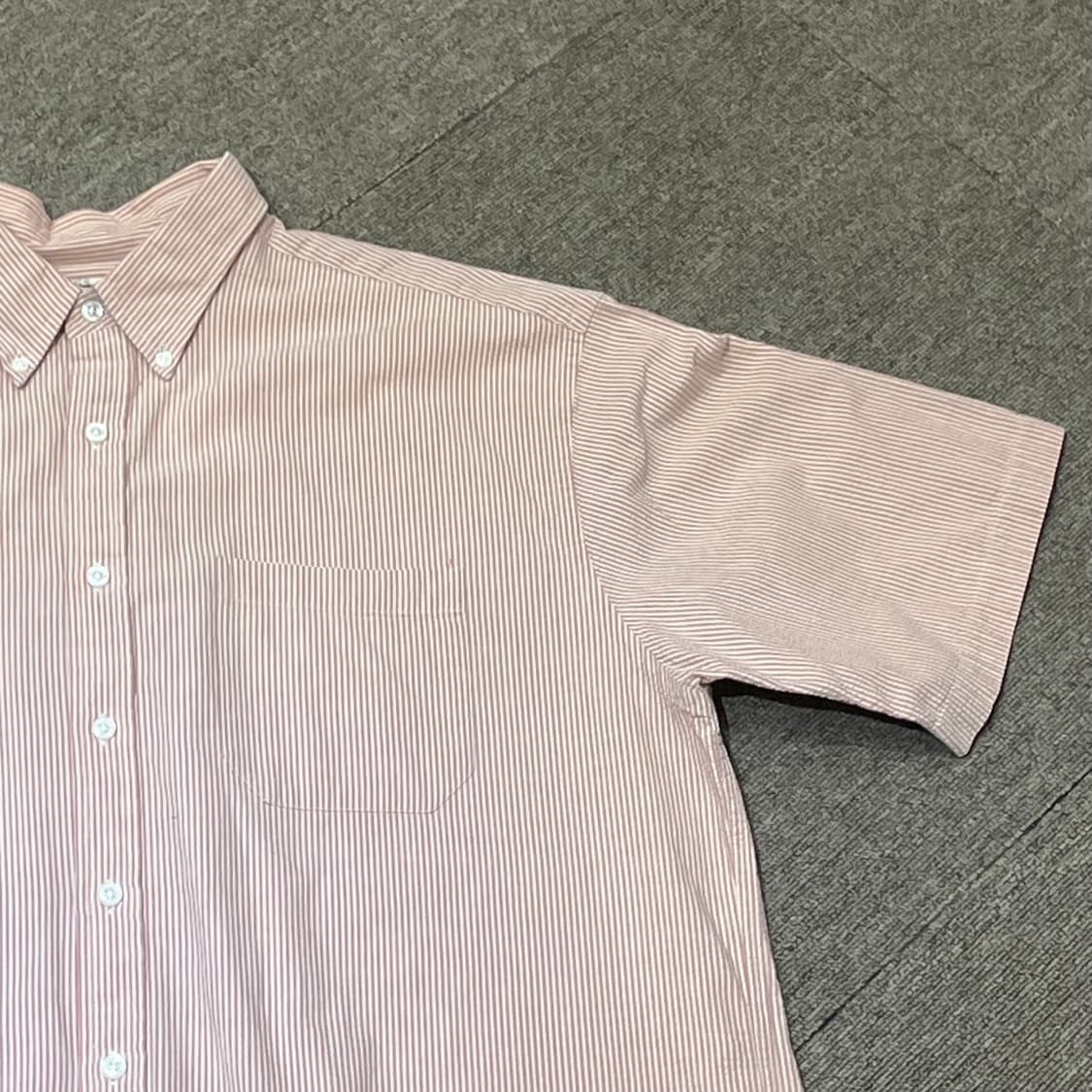 (L) L.L.Bean 엘엘빈 스트라이프 반팔 셔츠 상품이미지3