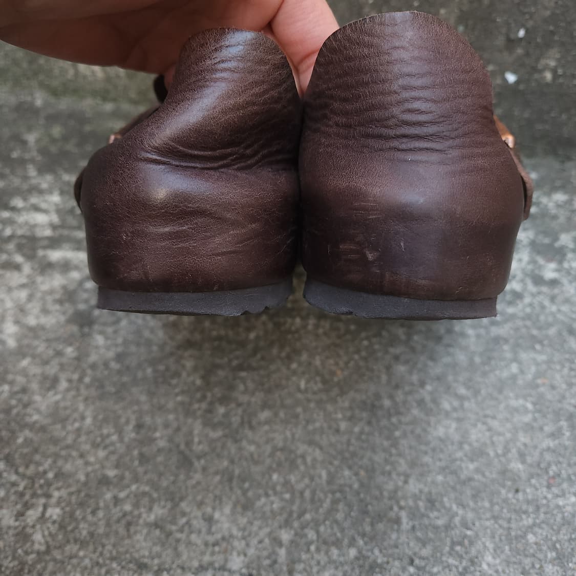 [39] 버켄스탁 버스턴 천연 오일드 가죽 닥크브라운 (250~255) 상품이미지5