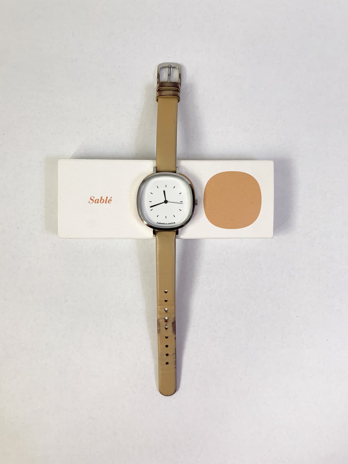 Caban de Zucca 카반 드 주카 [사브레] 와치 가죽 손목시계 상품이미지8