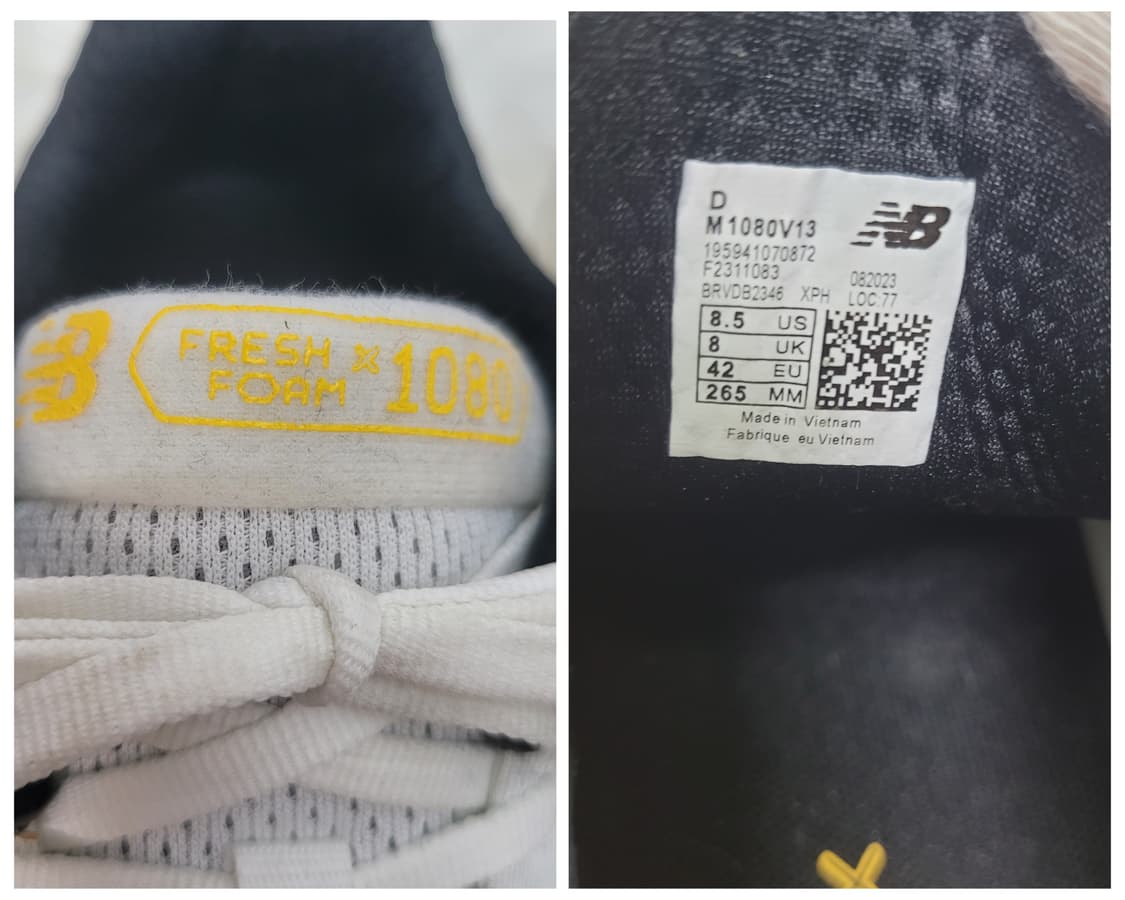뉴발란스 프레쉬폼 X 1080 V13 스니커즈 운동화 신발 265사이즈 상품이미지9