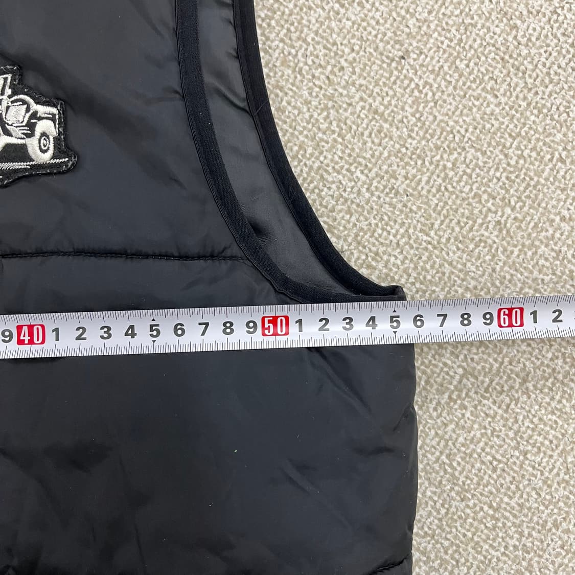 XL 지프 블랙 패딩 조끼 베스트 0126M 상품이미지6