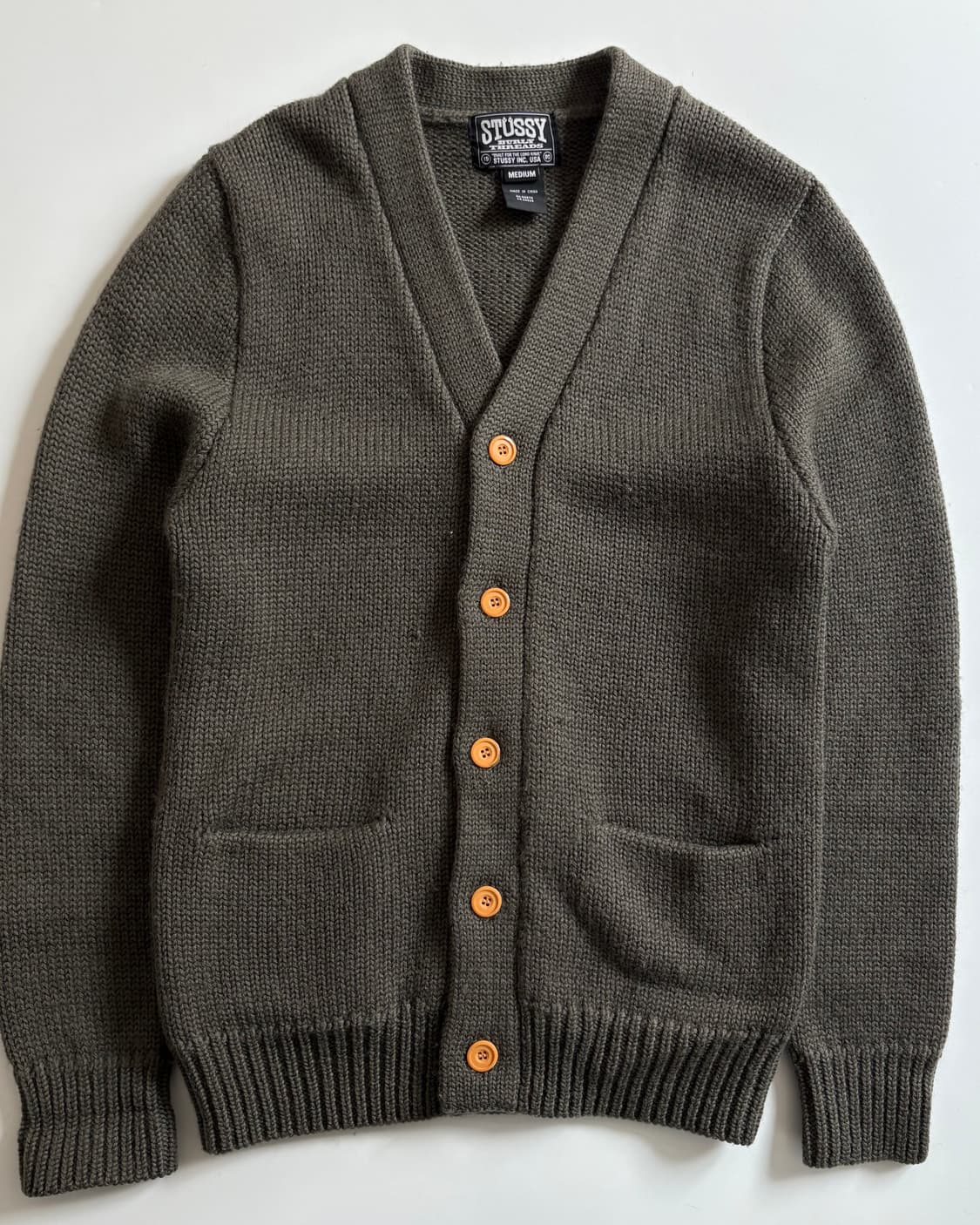 Stussy 스투시 헤비울 가디건  상품이미지2