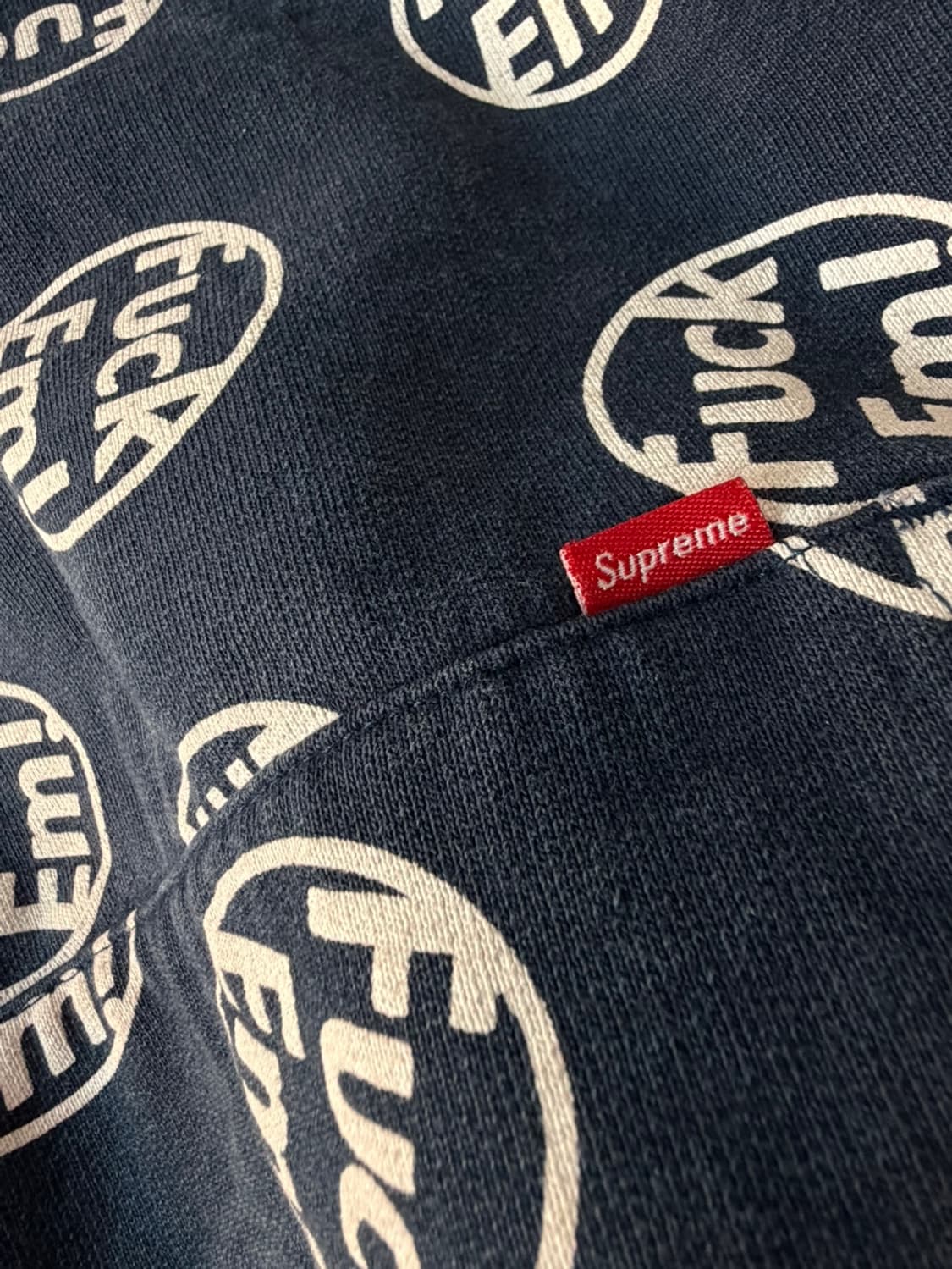 슈프림 Fuck 로고 후디 상품이미지6