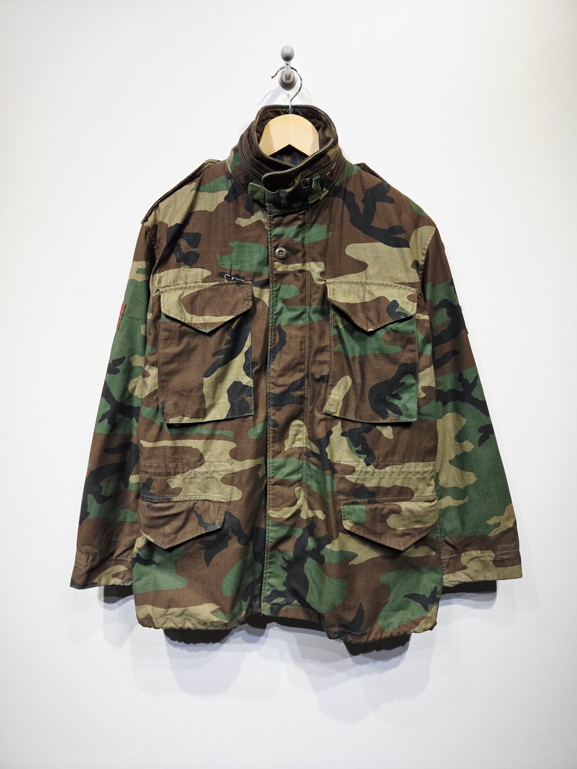 미군 오리지널 M-65 우드랜드 필드 자켓 상품이미지2