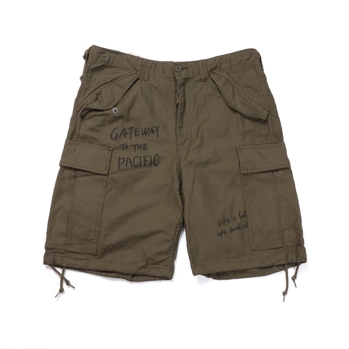 Avirex WEB & DEPOT M-65 Fatigue Shorts 상품이미지1