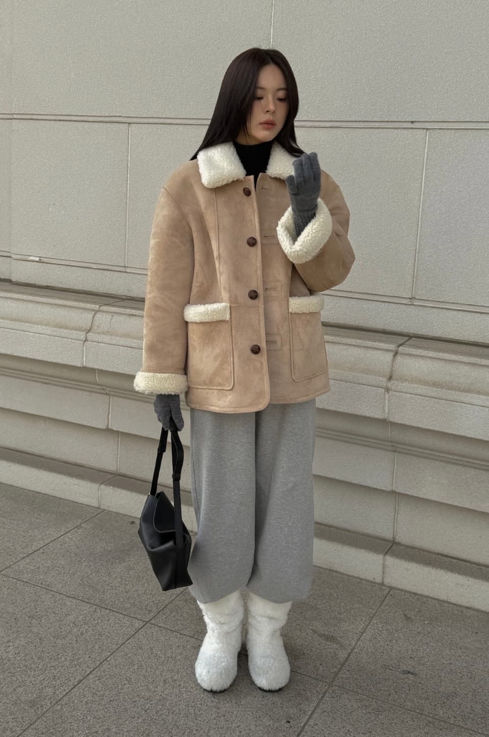 틸아이다이 무스탕 베이지 상품이미지1