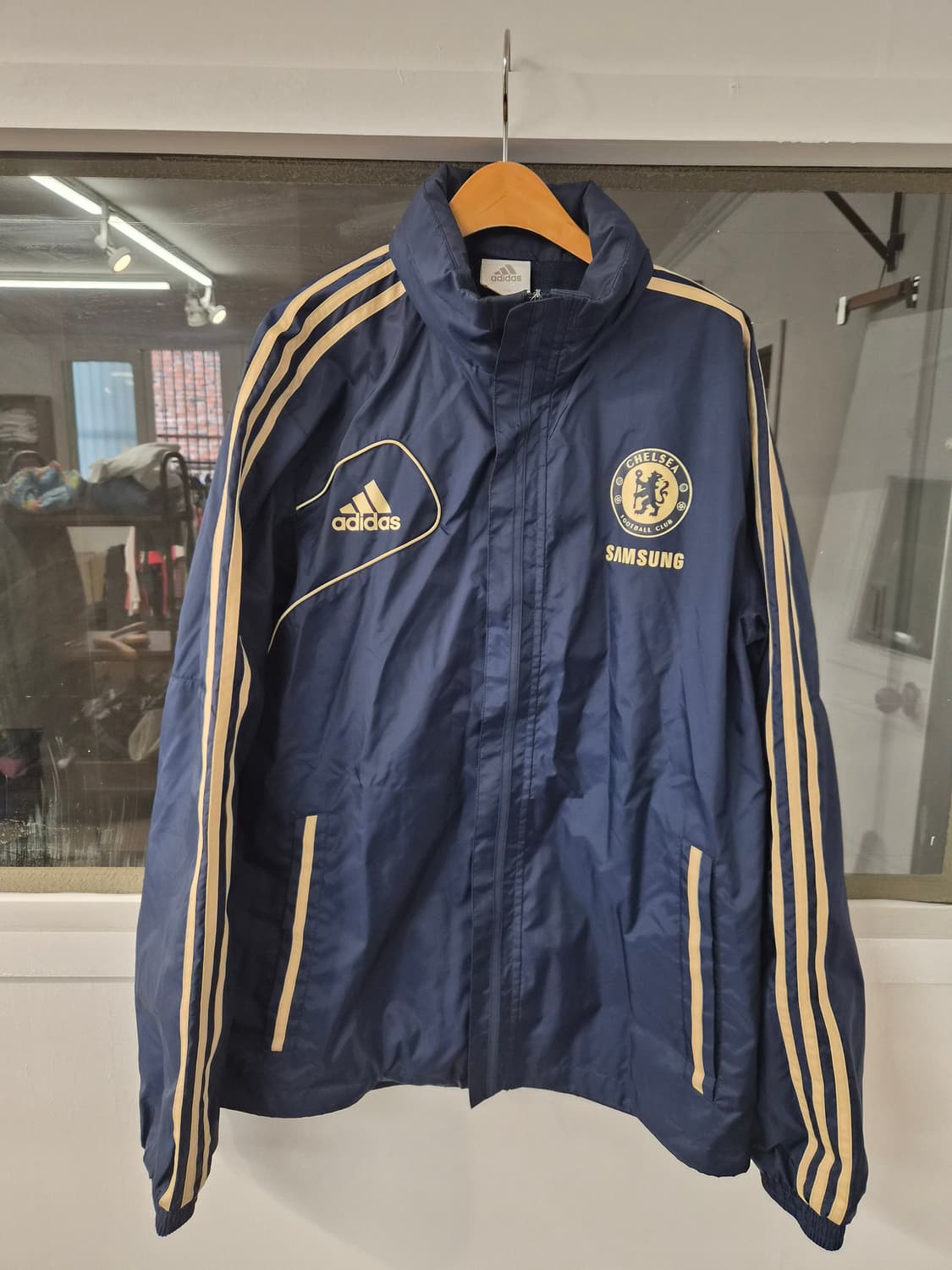100) 아디다스 첼시 FC 왕조시절 삼성스폰서 바람막이 팝니다 상품이미지1