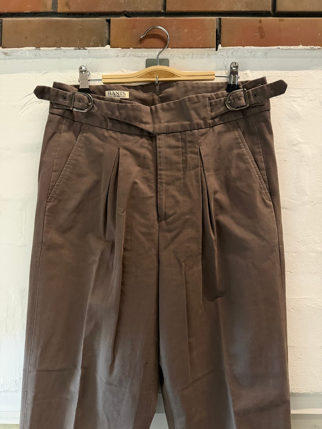 Bants 밴츠 벨티드 치노 팬츠 48 상품이미지3
