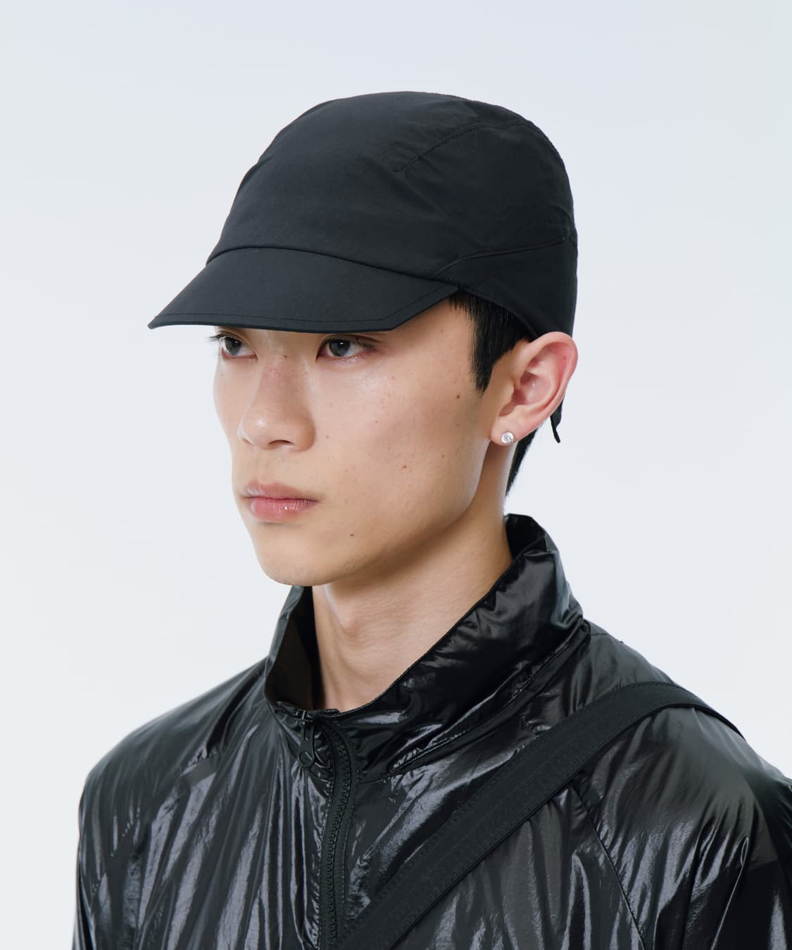 25fw 산산기어 로우 앵글 캡 블랙 LOW ANGLE CAP 상품이미지1