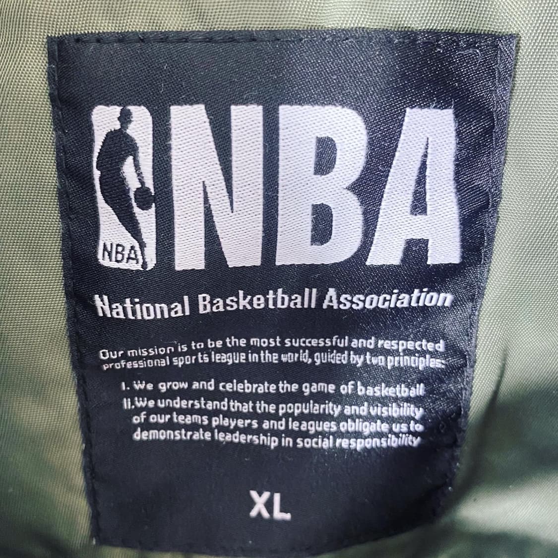 NBA Chicago Bulls ma-1 jacket 상품이미지5