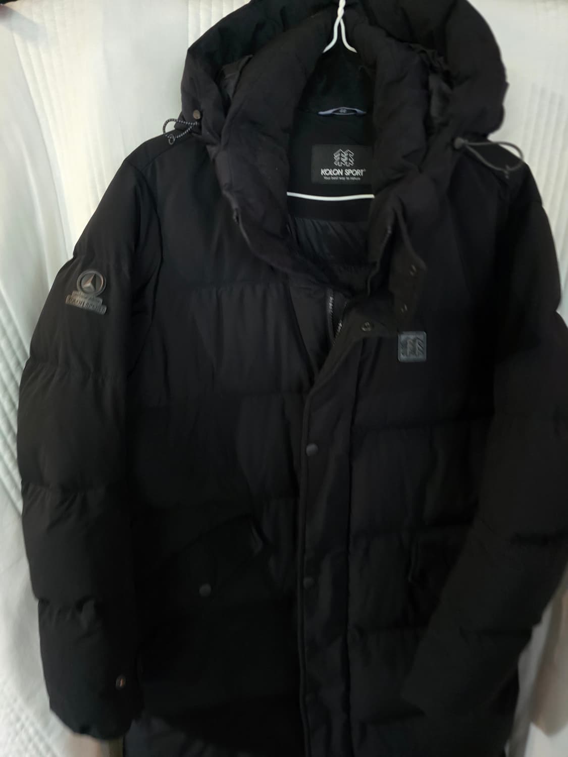 코오롱 오리털 롱패딩  상품이미지1