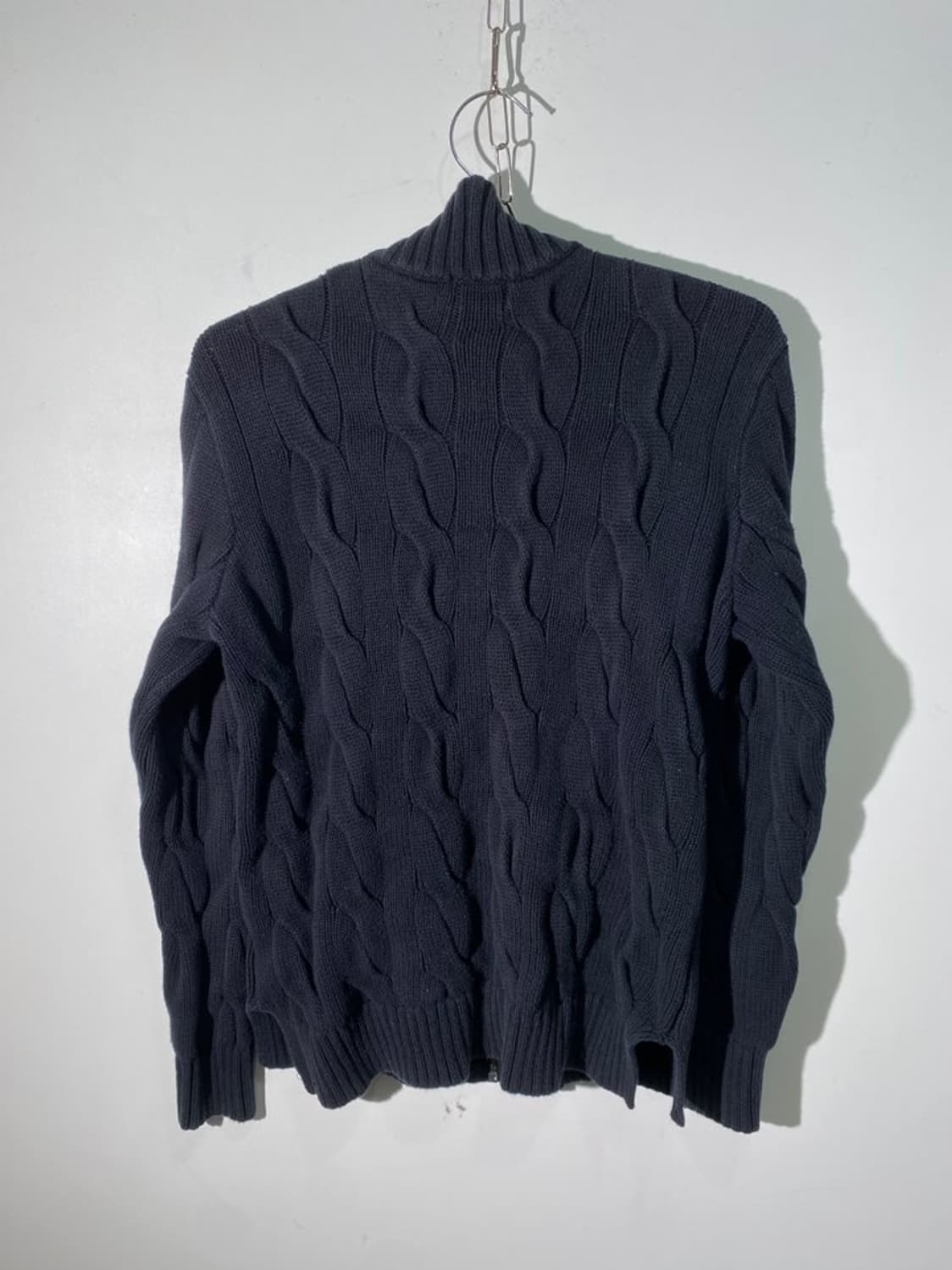 폴로 랄프로렌 꽈배기 니트 집업 상품이미지2