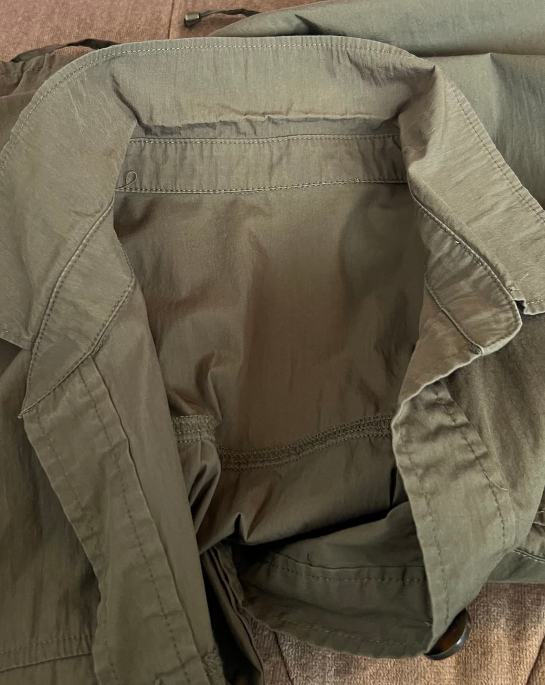 앳지 AtG 여성 카키 바람막이점퍼 크롭점퍼 상품이미지5