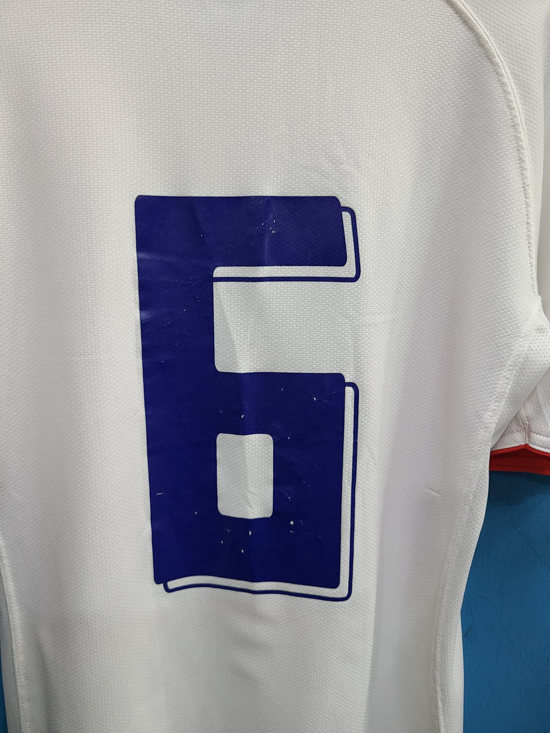 20살 06 나이키 국대 어웨이 축구유니폼 6번마킹 상품이미지10