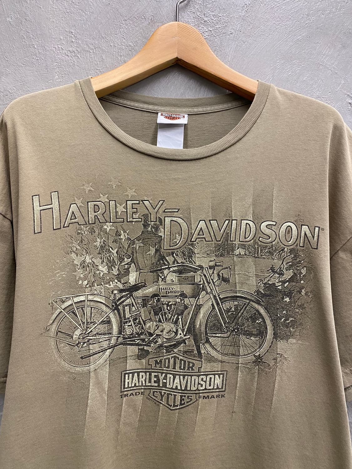 [XL] 할리 데이비슨 2017 빈티지 반팔 티셔츠 상품이미지2