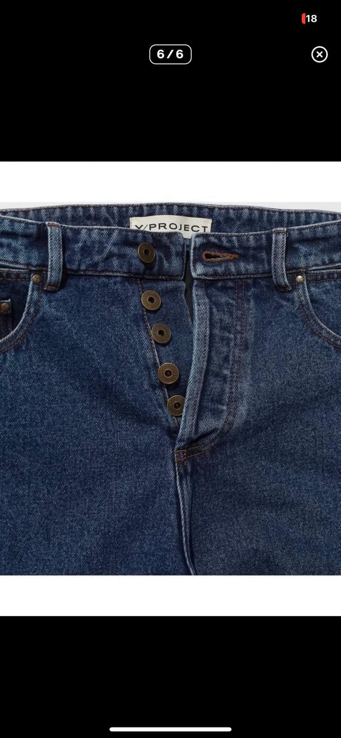 Y/project 핍쇼 진 부츠컷 상품이미지3