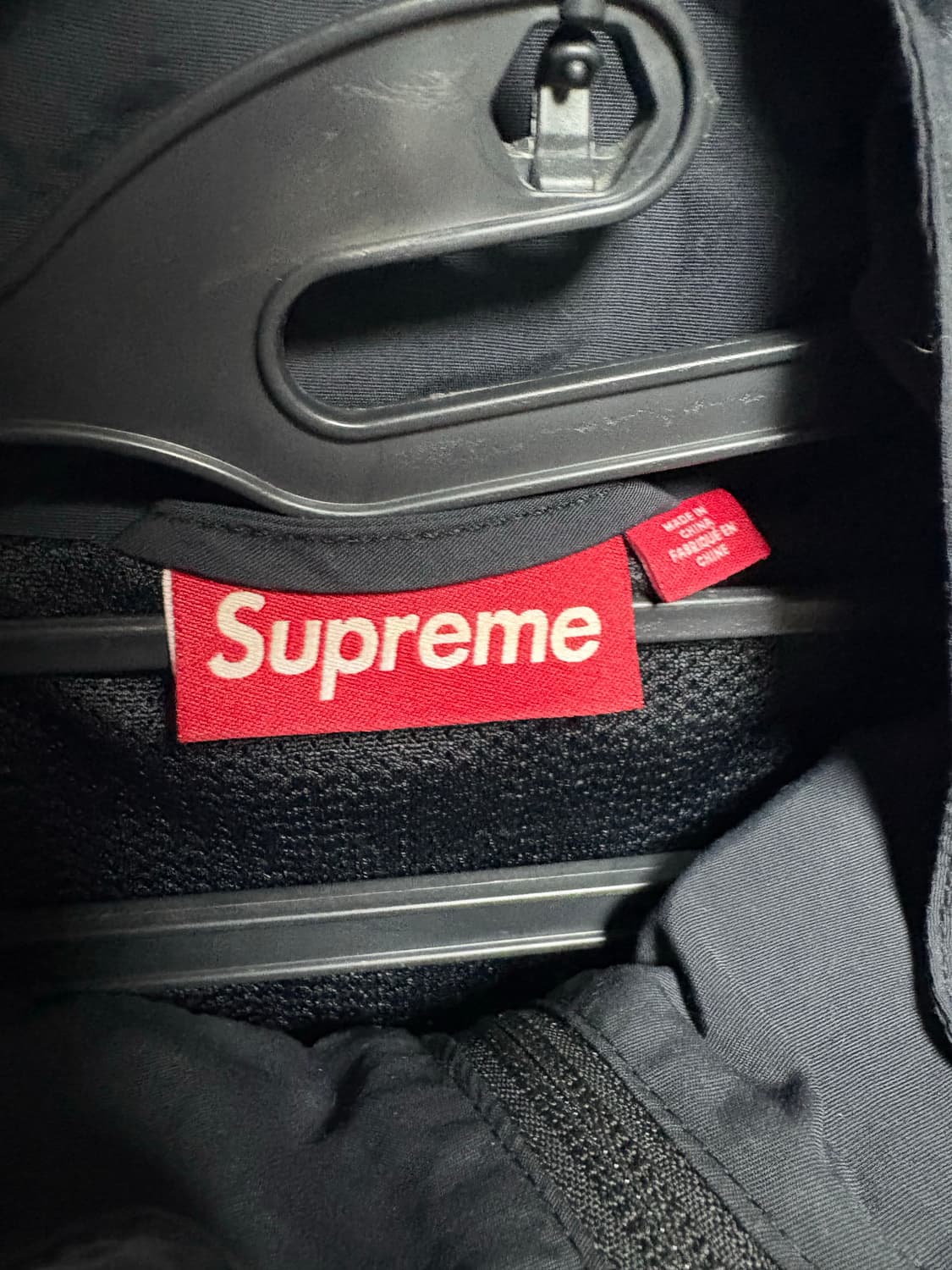 슈프림 콘트라스트 스몰사이즈 바람막이  상품이미지2