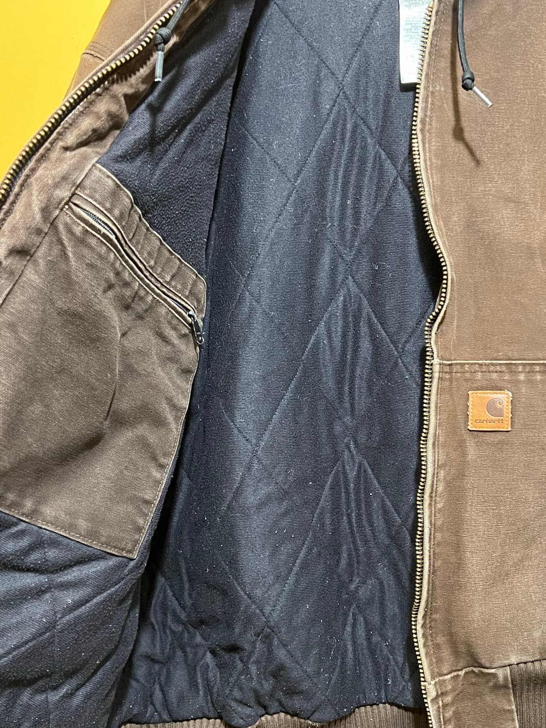 10s [2XL] 칼하트 덕 액티브 워크자켓 J130 DKB 상품이미지6