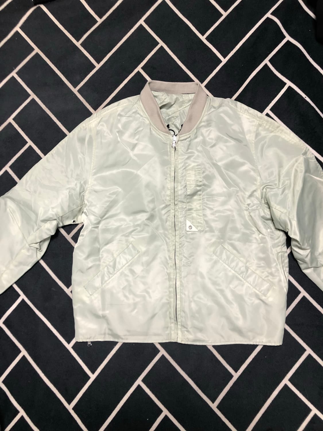 (풀세트)솔리드옴므 리버시블 ma-1 점퍼 / 몽클레어 스톤 타임옴므 상품이미지4