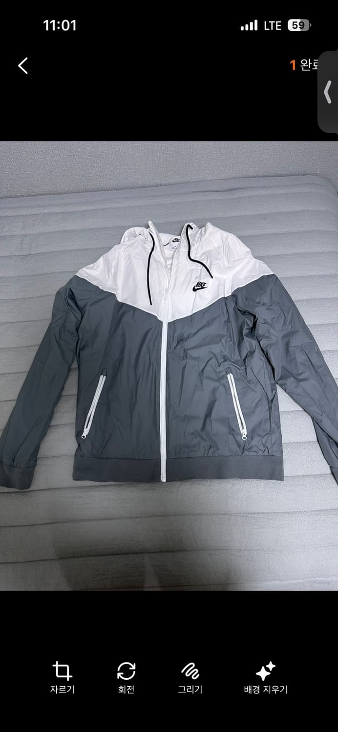 (매장 정품) 나이키 윈드브레이커 바람막이 L 상품이미지5