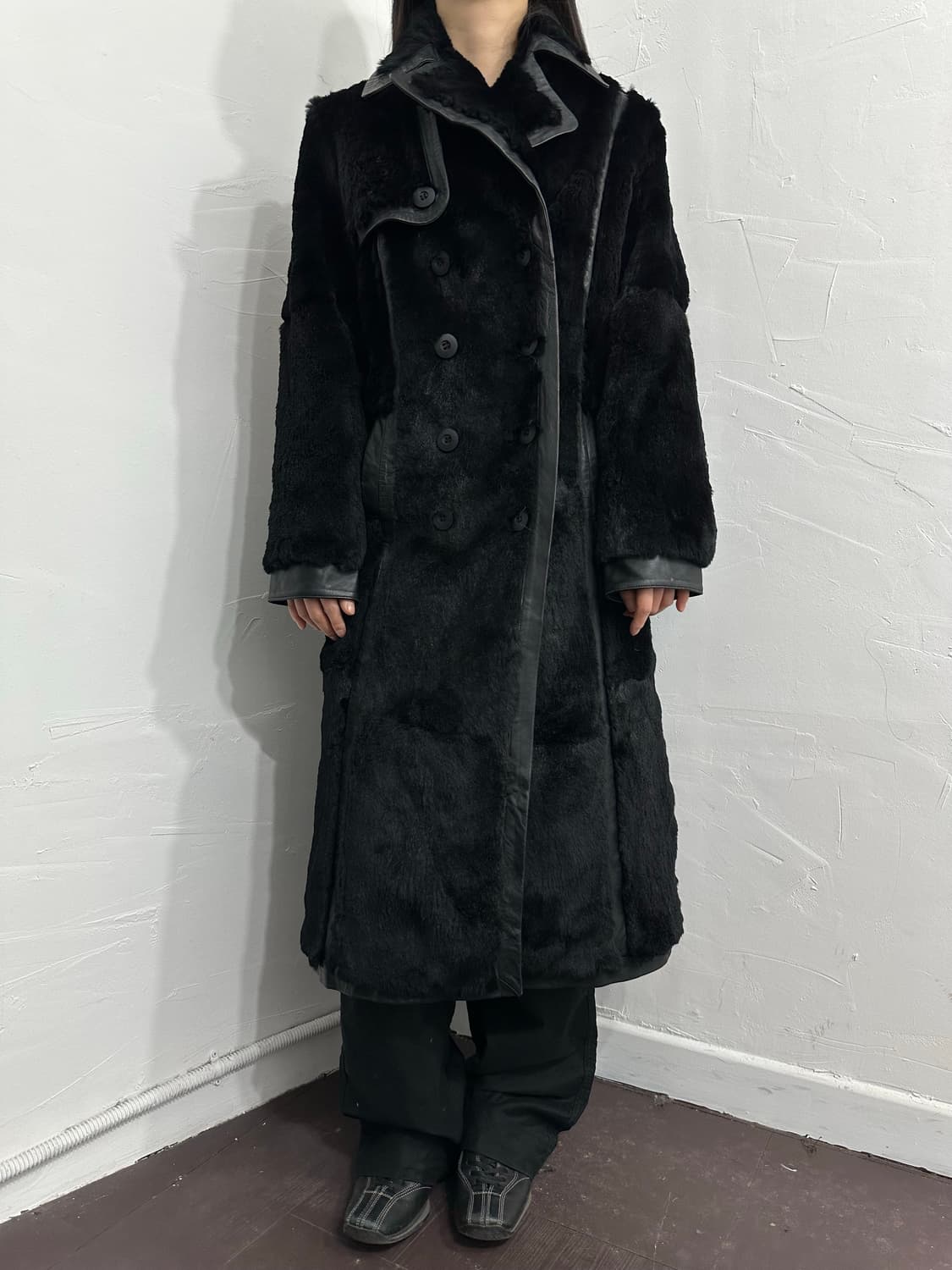 yves salomon lex fur long coat 상품이미지8
