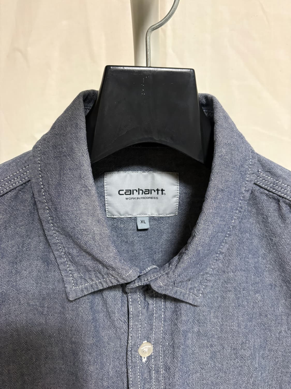 칼하트 윕 샴브레이 워크 셔츠 / 블루, XL 상품이미지5