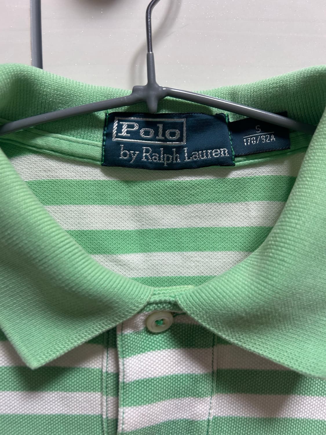 (정품) 폴로 랄프로렌 스트라이프 카라티 S (실측 100) 상품이미지2