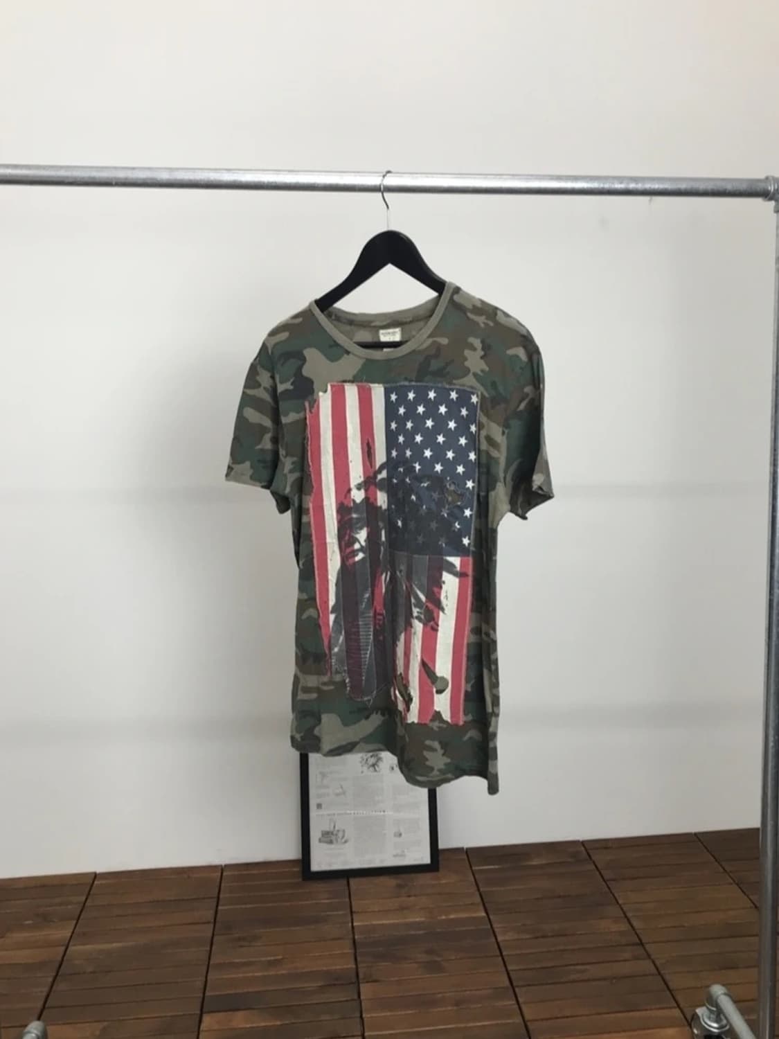 Denim & Supply RL Camo Flag Graphic Tee 상품이미지3
