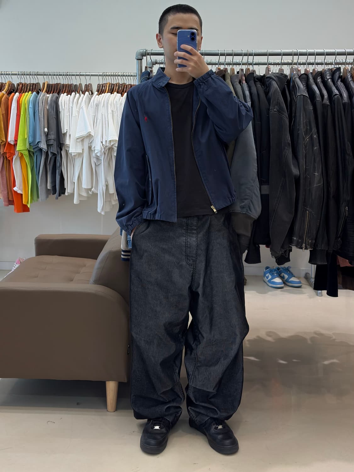 폴로 랄프로렌 바라쿠타 자켓 네이비 상품이미지9
