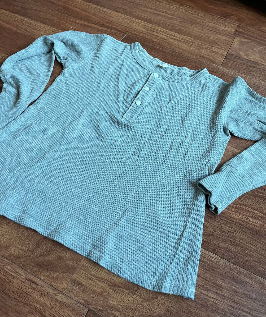 웨어하우스 헨리넥 써멀 와플 긴팔 롱슬리브 Warehouse 상품이미지5