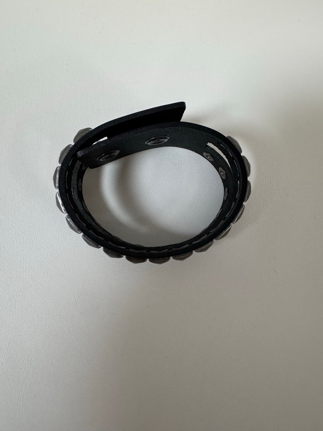 에브리벌스데이 Doublestudleather belt bracelet 상품이미지3