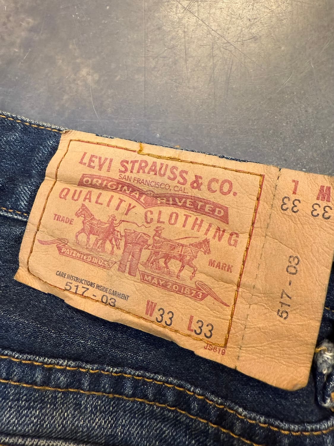 리바이스 517(34) 상품이미지5