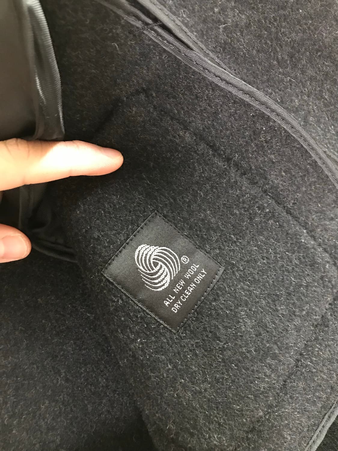 빈티지 하프 울코트 상품이미지4