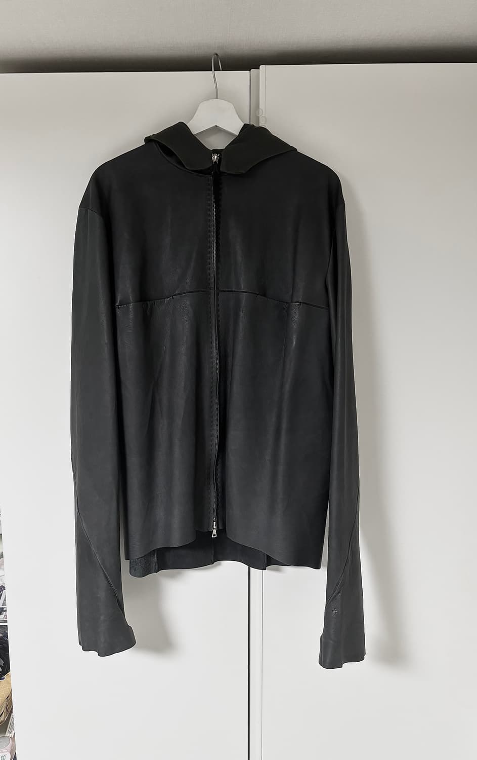 maurizio amadei leather hooded aviator 상품이미지1